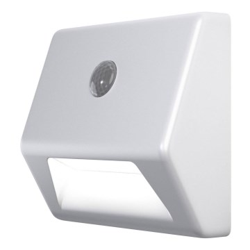Ledvance - LED-portaikkovalo NIGHTLUX LED/0,25W/3xAAA IP54 anturilla