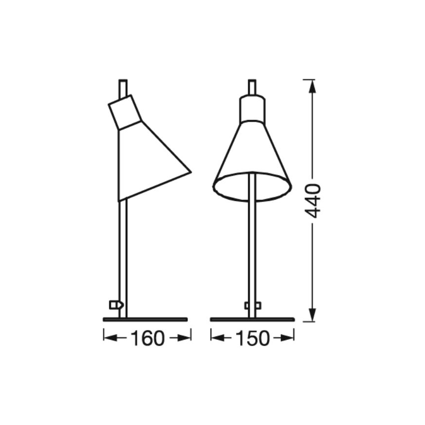 Ledvance - LED-pöytävalaisin DECOR TOKIO LED/5W/230V