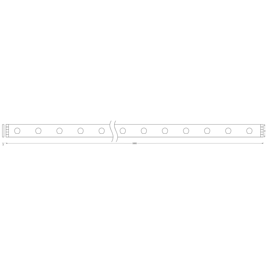 Ledvance - LED RGB Himmennettävä nauha FLEX 5m LED/19W/230V + kauko-ohjaus