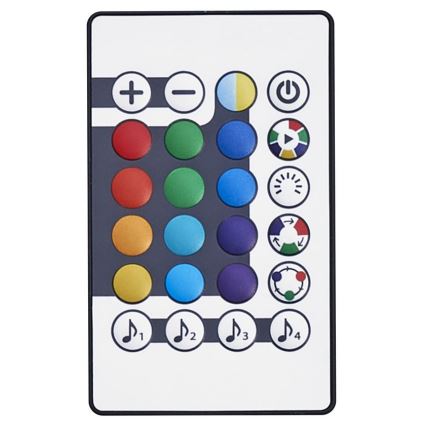 Ledvance - LED RGB Himmennettävä nauha FLEX AUDIO 3m LED/12,5W/230V + kauko-ohjaus