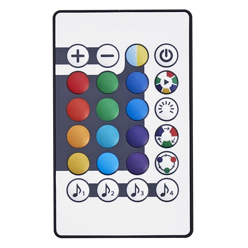 Ledvance - LED RGB Himmennettävä nauha FLEX AUDIO 3m LED/12,5W/230V + kauko-ohjaus