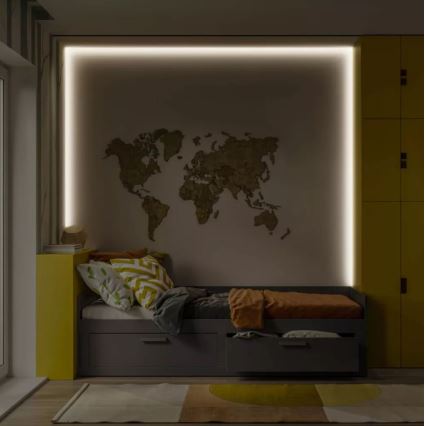 Ledvance - LED RGB Himmennettävä nauha FLEX AUDIO 5m LED/20W/230V + kauko-ohjaus