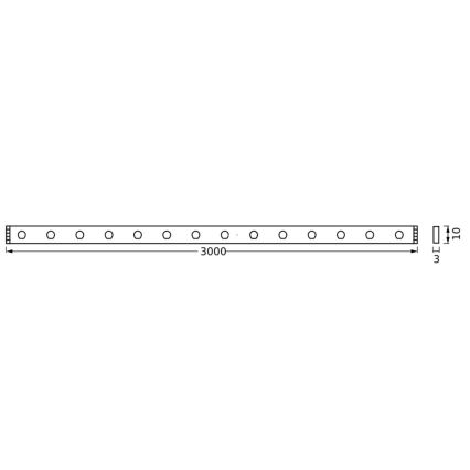 Ledvance - LED RGB Himmennettävä nauha SMART+ MAGIC FLEX 3m LED/15,5W/230V Wi-Fi + kauko-ohjaus