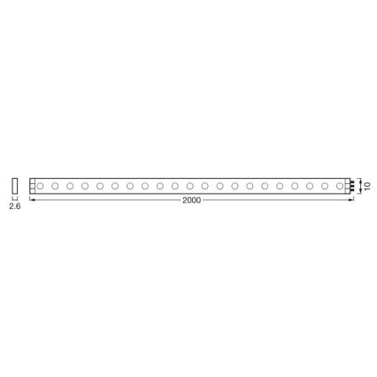 Ledvance - LED RGB Himmennettävä nauha televisioon anturilla FLEX AUDIO 2m LED/1,8W/5V