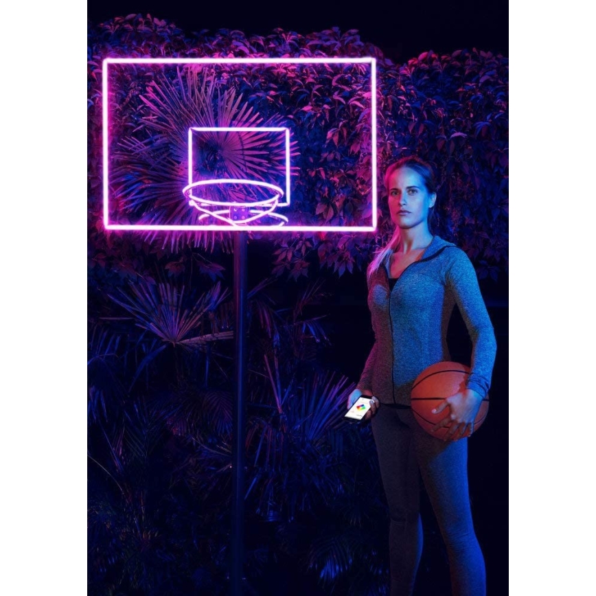 Ledvance - LED RGB himmennettävä ulkolista FLEX 5m LED / 23W / 230V IP44 + RC