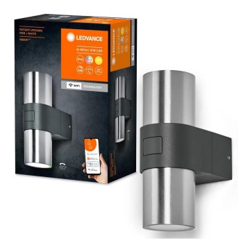 Ledvance- LED RGB Himmennettävä ulkovalo SMART+ ROTARY 2xLED/5W/230V IP44 Wi-Fi