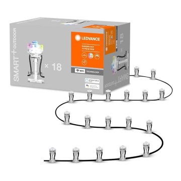 Ledvance - LED-RGB-koristevalaisin ulkotiloihin SMART+ DOT 18xLED/4W/230V IP65 Wi-Fi