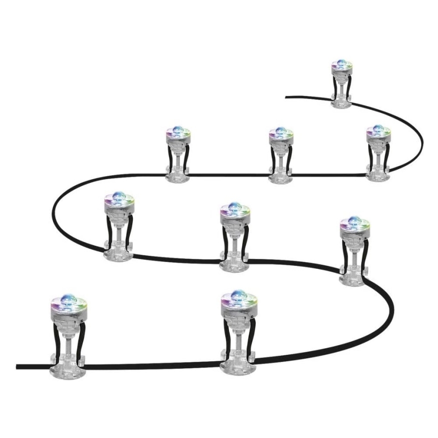 Ledvance - LED RGB Outdoor -laajennussarja SMART + DOT 9xLED / 2,5W / 230V IP65 Wi-Fi