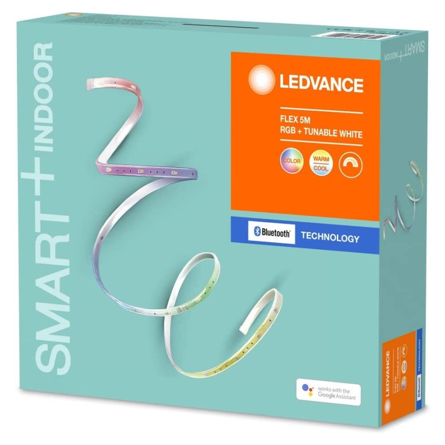 Ledvance - LED RGB+TW Himmennettävä nauha SMART+ FLEX 5m LED/16W/230V 2700K-6500K Bluetooth