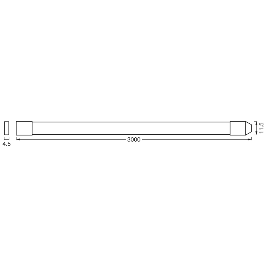 Ledvance - LED RGB+TW Himmennettävä ulko nauha FLEX 3m LED/12,5W/230V 2700-6500K IP44 Wi-Fi