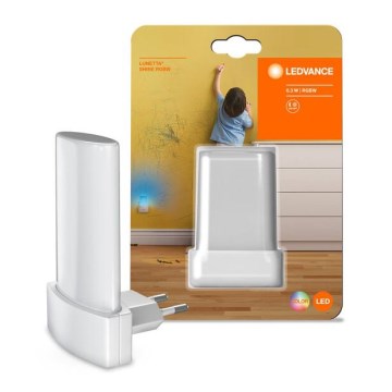 Ledvance - LED RGB yövalo sensorilla LUNETTA LED/0,28W/230V