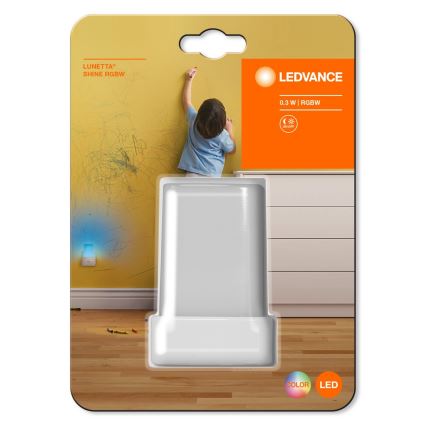 Ledvance - LED RGB yövalo sensorilla LUNETTA LED/0,28W/230V