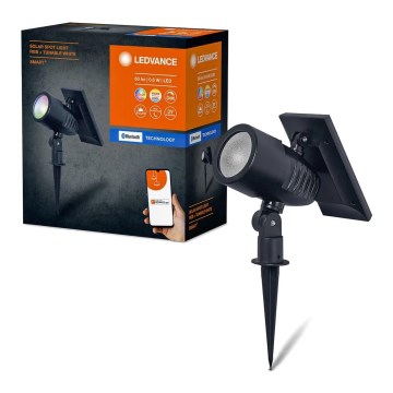 Ledvance - LED RGBW Himmennettävä aurinkolamppu SMART+ SOLAR LED/0,6W/3,7V 3000-6500K IP44