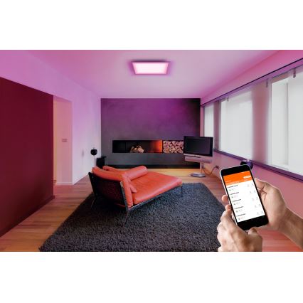 Ledvance - LED RGBW Himmennettävä kattovalaisin SMART+ PLANON LED/36W/230V Wi-Fi