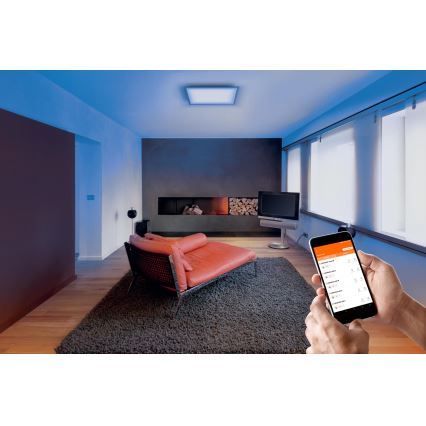 Ledvance - LED RGBW Himmennettävä kattovalaisin SMART+ PLANON LED/36W/230V Wi-Fi