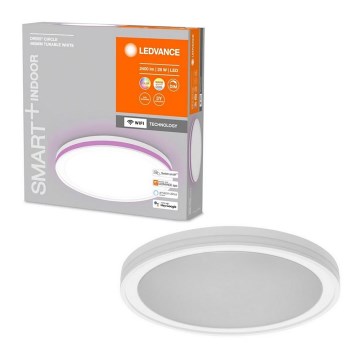Ledvance - LED RGBW Himmennettävä kattovalo SMART+ CIRCLE LED/28W/230V 3000-6500K Wi-Fi