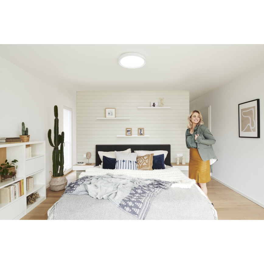 Ledvance - LED RGBW Himmennettävä kattovalo SMART+ CIRCLE LED/28W/230V 3000-6500K Wi-Fi