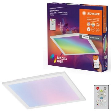 Ledvance - LED RGBW Himmennettävä kattovalo SMART+ MAGIC LED/24W/230V 2700-6500K Wi-Fi + kauko-ohjaus