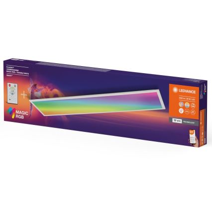 Ledvance - LED RGBW Himmennettävä kattovalo SMART+ MAGIC LED/36W/230V 2700-6500K Wi-Fi + kauko-ohjaus
