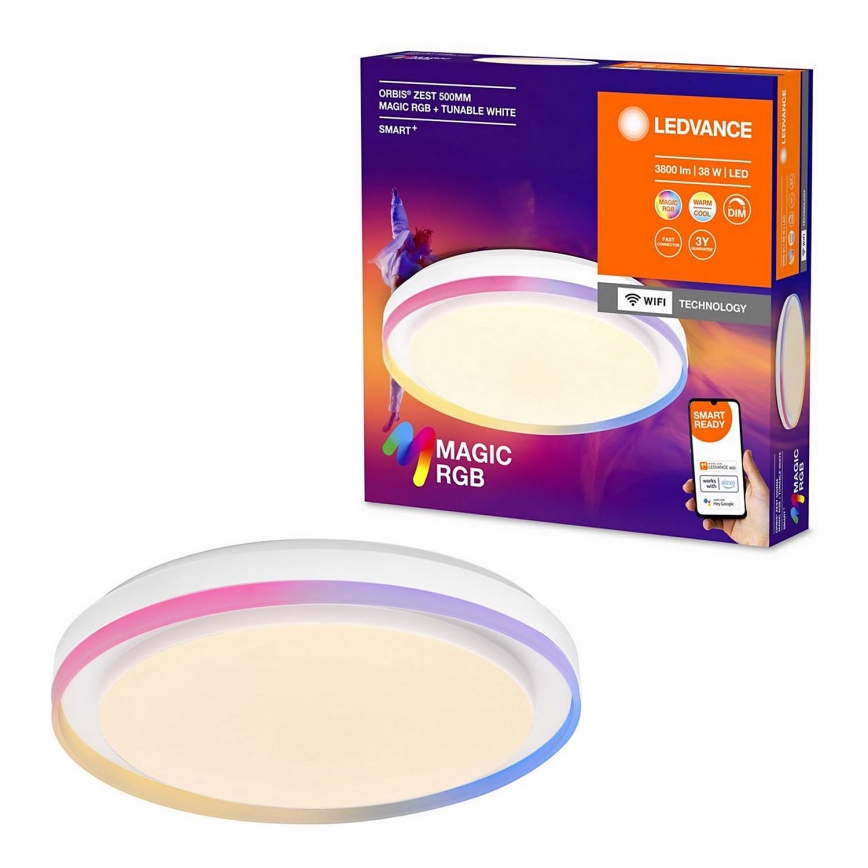 Ledvance - LED RGBW Himmennettävä kattovalo SMART+ MAGIC LED/38W/230V  2700-6500K Wi-Fi