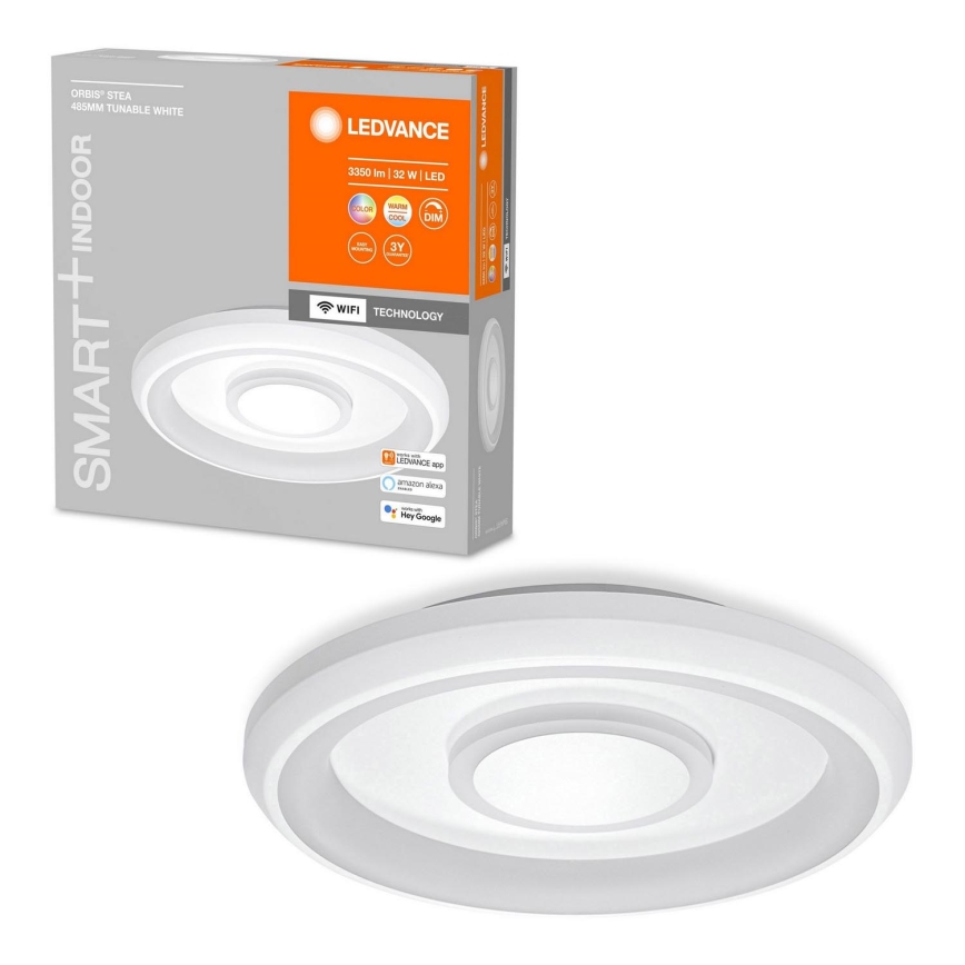 Ledvance - LED RGBW Himmennettävä kattovalo SMART+ ORBIS LED/32W/230V 2700-6500K Wi-Fi