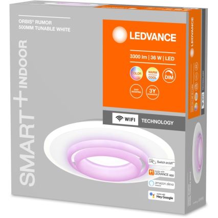 Ledvance - LED RGBW Himmennettävä kattovalo SMART+ ORBIS LED/32W/230V Wi-Fi