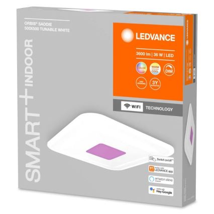 Ledvance - LED RGBW Himmennettävä kattovalo SMART+ ORBIS LED/32W/230V Wi-Fi