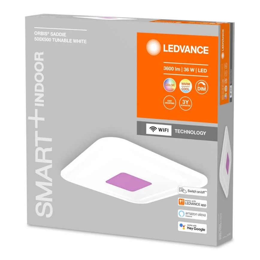 Ledvance - LED RGBW Himmennettävä kattovalo SMART+ ORBIS LED/32W/230V Wi-Fi