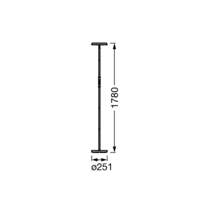 Ledvance - LED RGBW Himmennettävä lattiavalaisin SMART+ FLOOR LED/13,5W/230V 2700-5000K Wi-Fi