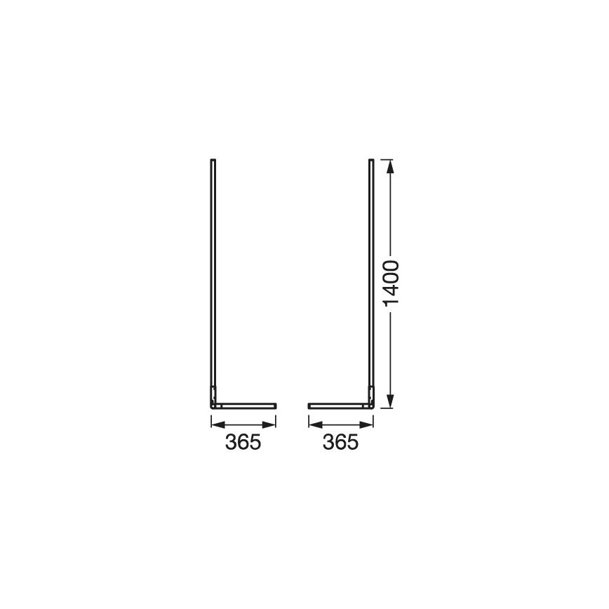 Ledvance - LED RGBW Himmennettävä lattiavalaisin SMART+ FLOOR LED/14W/230V 2700-6500K Wi-Fi + kaukosäädin
