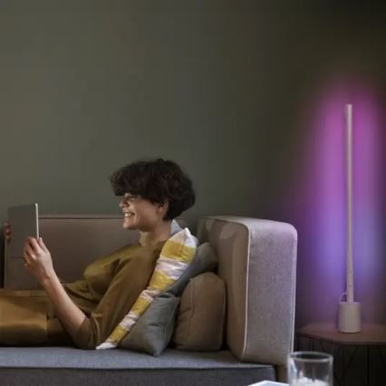 Ledvance - LED RGBW Himmennettävä lattiavalaisin SMART+ FLOOR LED/8W/230V 2700-6500 Wi-Fi valkoinen + kaukosäädin