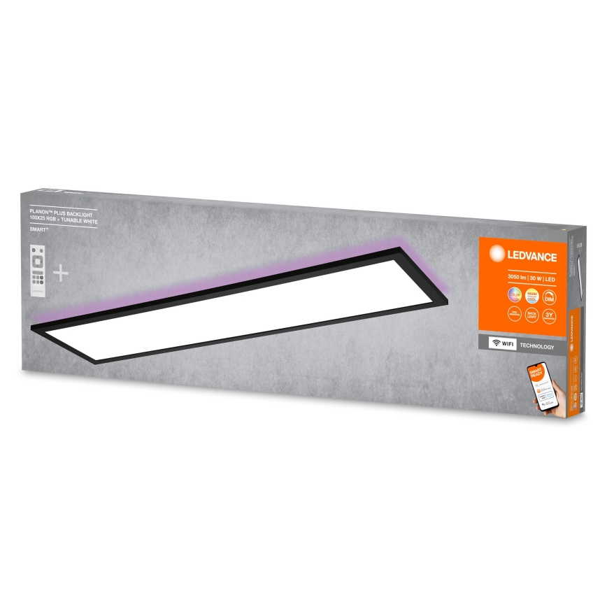 Ledvance - LED RGBW Himmennettävä paneeli SMART+ PLANON LED/30W/230V 3000-6500K Wi-Fi + kaukosäädin