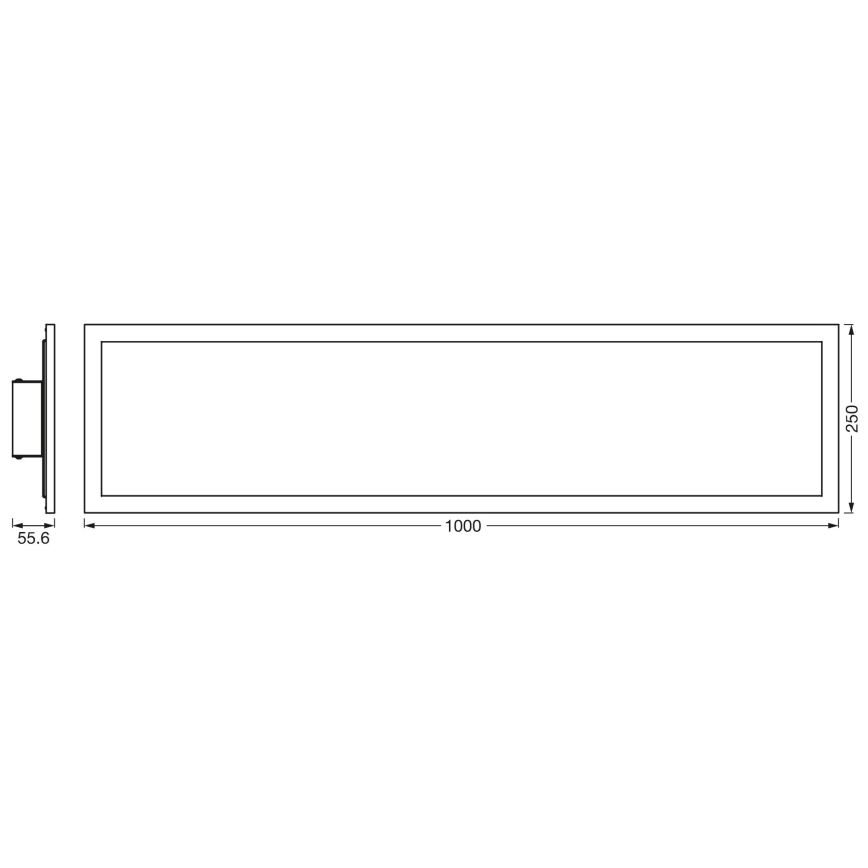 Ledvance - LED RGBW Himmennettävä paneeli SMART+ PLANON LED/30W/230V 3000-6500K Wi-Fi + kaukosäädin