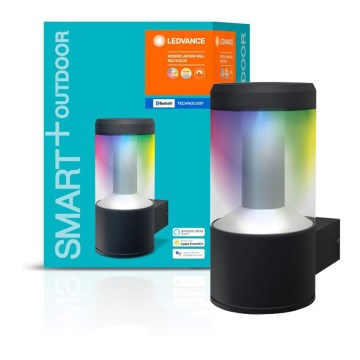 Ledvance -LED RGBW himmennettävä seinävalaisin SMART + MODERN LED / 12W / 230V IP44 Bluetooth