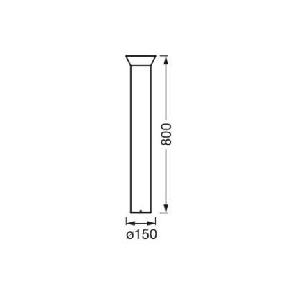 Ledvance - LED RGBW Himmennettävä ulkolamppu SMART+ ECLIPSE LED/10W/230V IP44 Wi-Fi