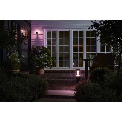 Ledvance - LED RGBW himmennettävä ulkovalaisin SMART + MODERN LED / 12W / 230V IP44 Bluetooth