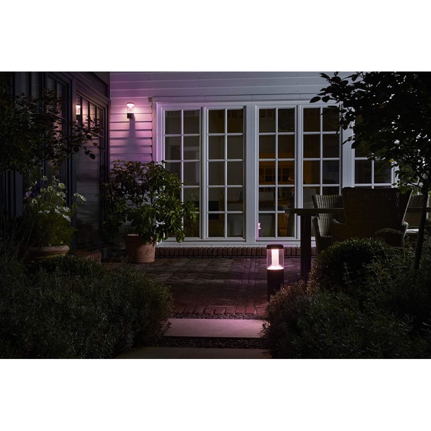 Ledvance - LED RGBW himmennettävä ulkovalaisin SMART + MODERN LED / 12W / 230V IP44 Bluetooth