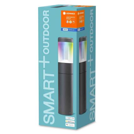 Ledvance - LED RGBW himmennettävä ulkovalaisin SMART + MODERN LED / 12W / 230V IP44 Bluetooth