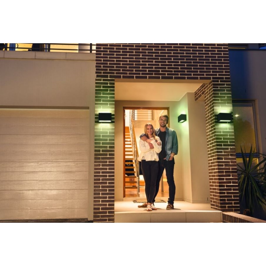 Ledvance - LED RGBWHimmennettävä ulkoseinävalo SMART+ BRICK LED/14W/230V Wi-Fi IP44