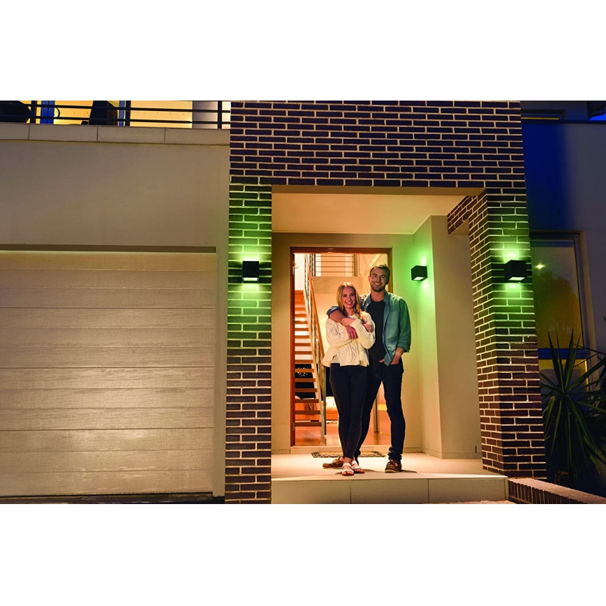 Ledvance - LED RGBW Himmennettävä ulkoseinävalo SMART+ BRICK LED/14W/230V Wi-Fi IP44