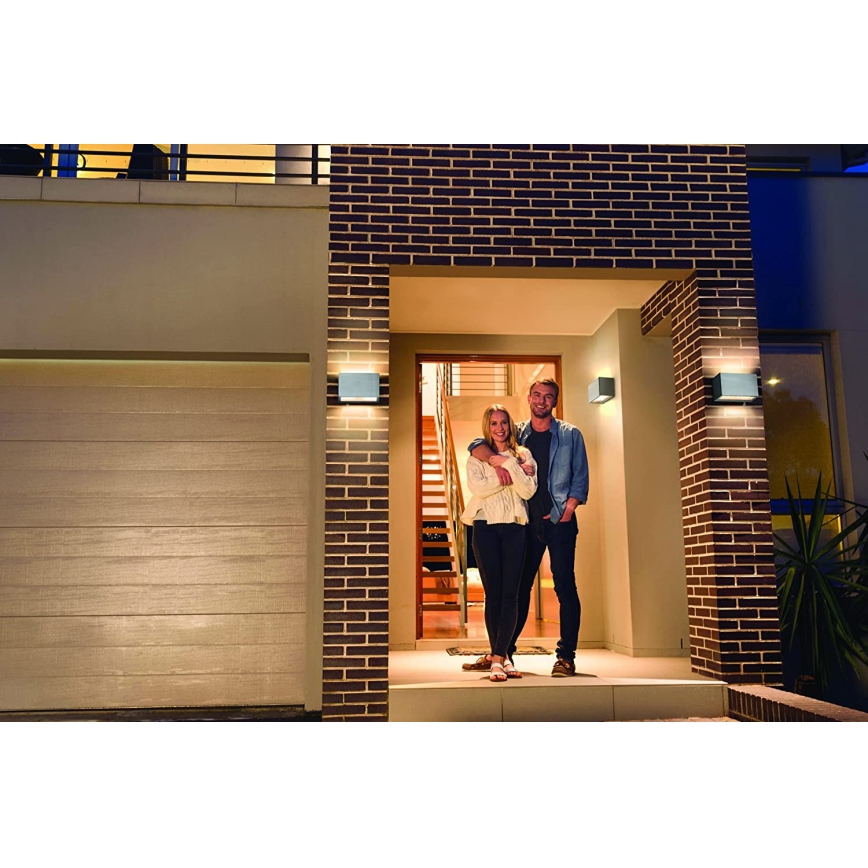 Ledvance - LED RGBW Himmennettävä ulkoseinävalo SMART+ BRICK LED/14W/230V Wi-Fi IP44