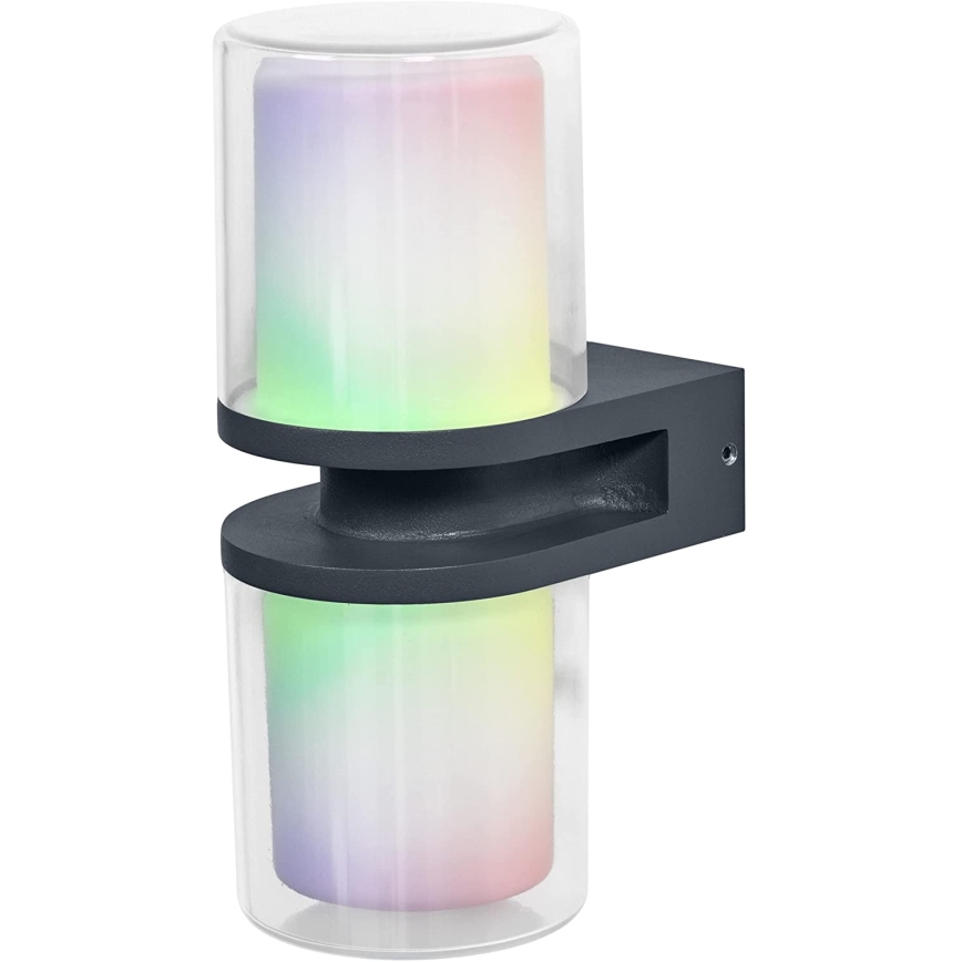 Ledvance - LED RGBW Himmennettävä ulkoseinävalo SMART+ FLARE 2xLED/7W/230V Wi-Fi IP44
