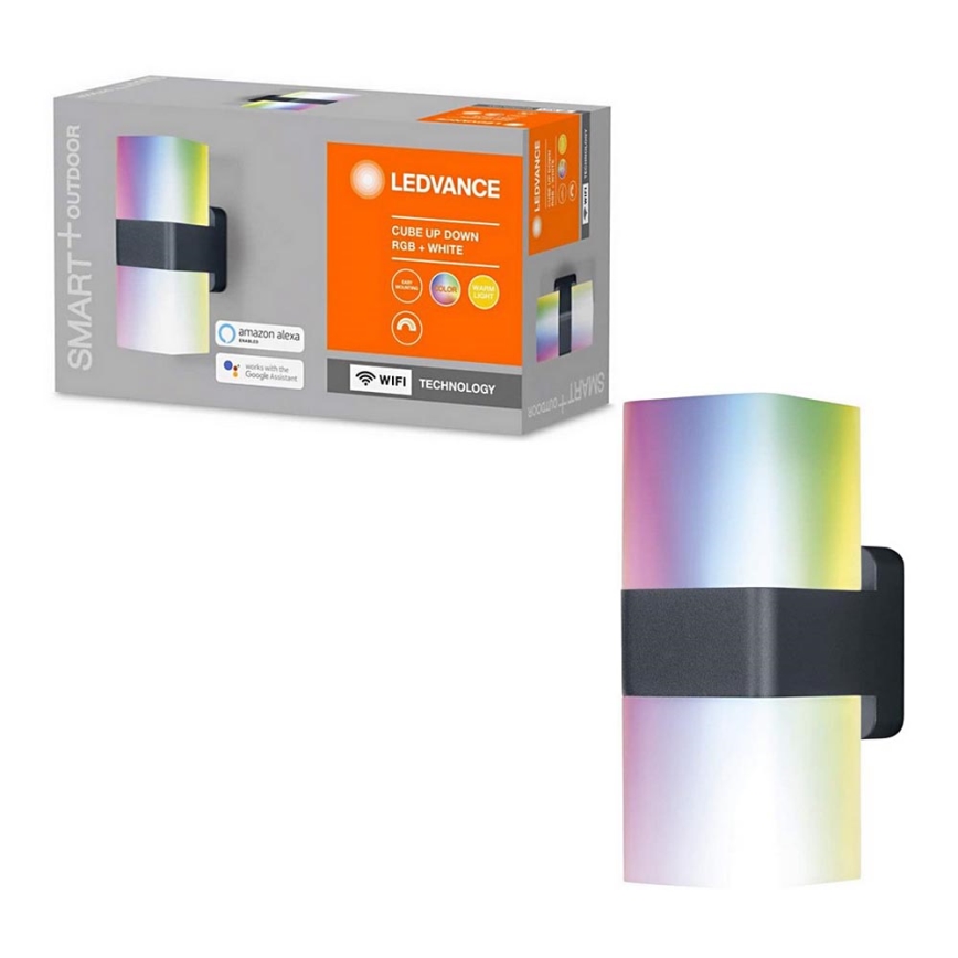 Ledvance - LED RGBW Ulkoseinävalaisin SMART+ CUBE LED/13,5W/230V IP44 Wi-Fi