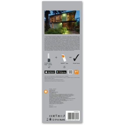 Ledvance - LED RGBW Ulkoseinävalaisin SMART+ FLARE LED/7,5W/230V IP44 Wi-Fi