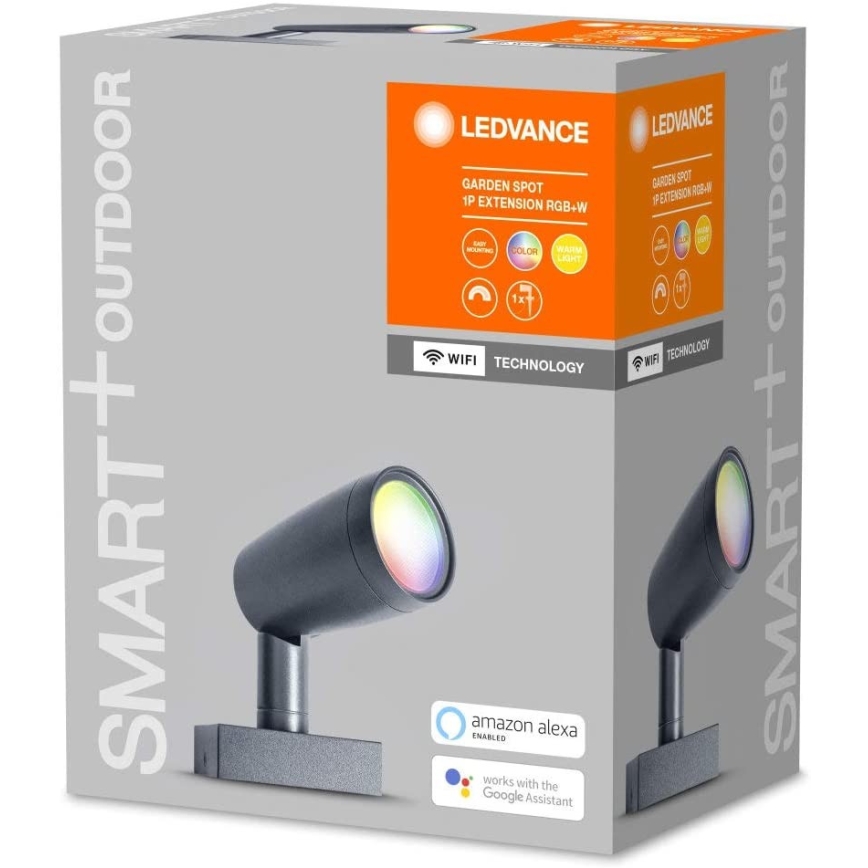 Ledvance - LED RGBW Ulkovalaisin SMART+ SPOT LED/4,5W/230V IP65 Wi-Fi