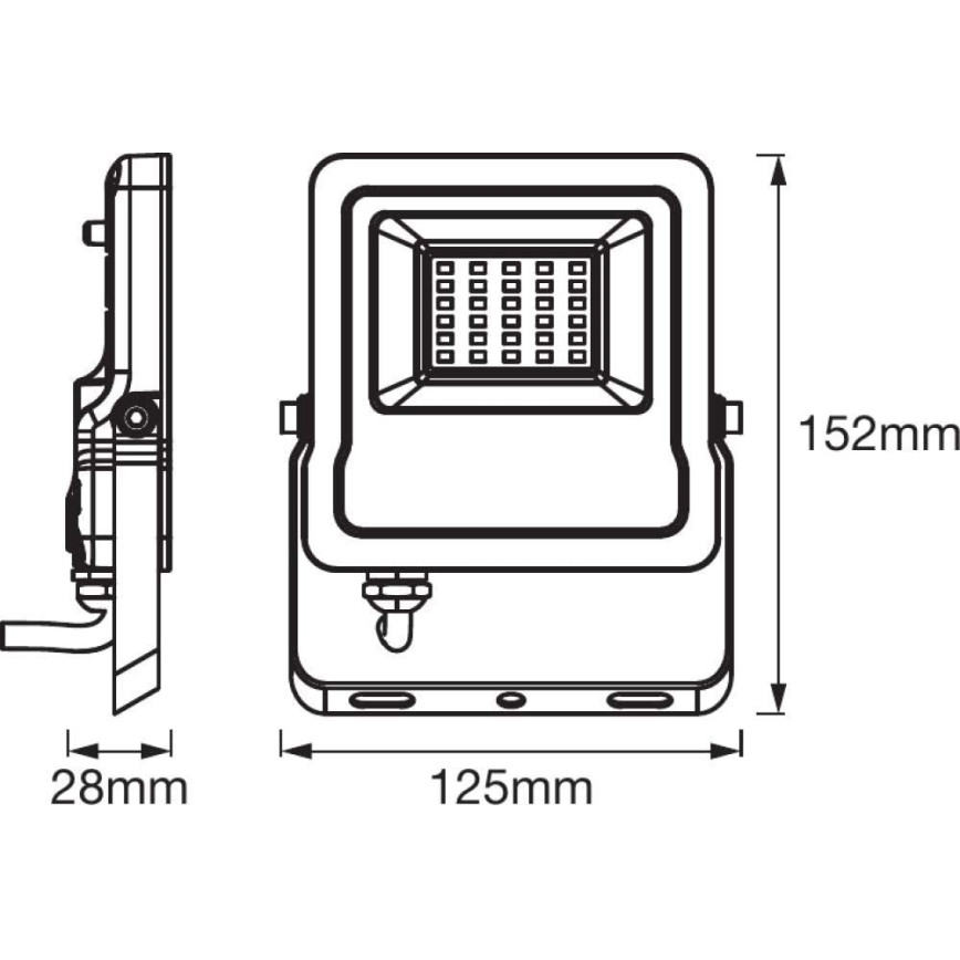 Ledvance - LED RGBW Valonheitin SMART+ FLOOD LED/10W/230V IP65 Wi-Fi