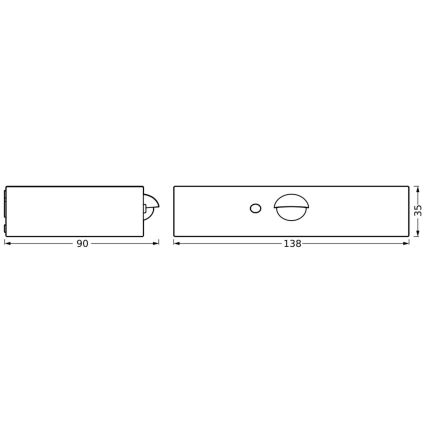 Ledvance - LED Aurinkopaneelivalaisin liike- ja hämärätunnistimella ENDURA SOLAR LED/3W/4,2V 1200 mAh IP65