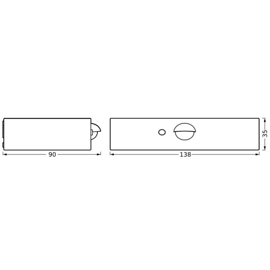 Ledvance - LED Aurinkopaneelivalaisin liike- ja hämärätunnistimella ENDURA SOLAR LED/3W/4,2V 1200 mAh IP65