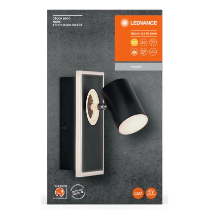 Ledvance - LED-seinävalaisin DECOR MARS LED/16,5W/230V