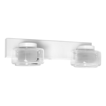 Ledvance - LED-seinävalaisin kylpyhuoneeseen ORBIS FLAME 2xLED/5,5W/230V 3000/4000K IP44 valkoinen